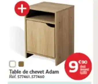 Gifi Table de chevet Adam offre