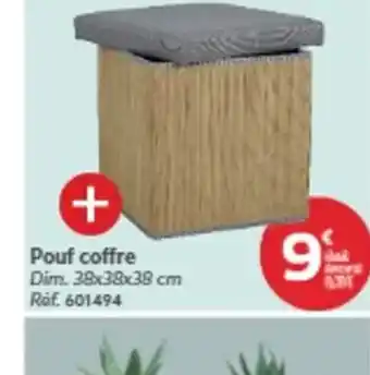 Pouf coffre