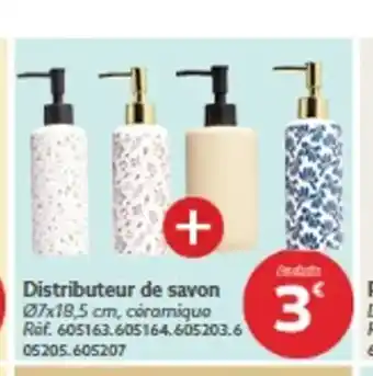 Gifi Distributeur de savon offre