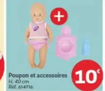 Gifi Poupon et accessoires 10 prise offre
