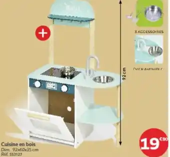 Gifi Cuisine en bois offre