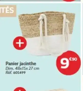 Gifi Panier jacinthe offre
