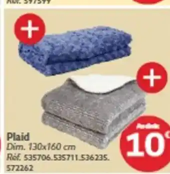 Gifi Plaid offre