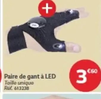 Gifi Paire de gant à LED offre