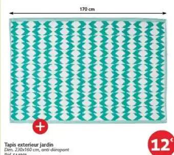 Gifi Tapis exterieur jardin offre