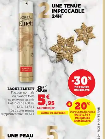 LAQUE ELNETT 8