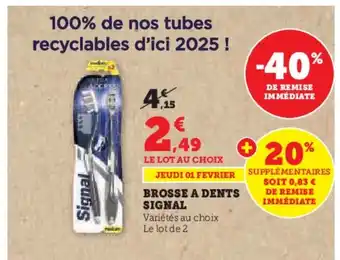 BROSSE A DENTS SIGNAL