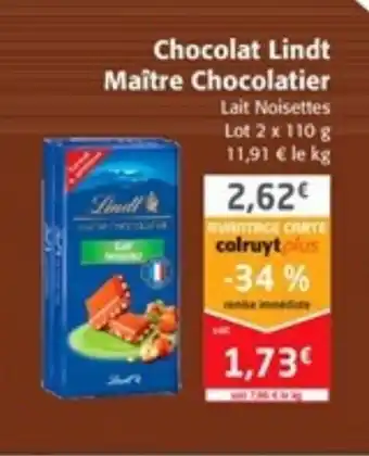 Chocolat Lindt Maître Chocolatier
