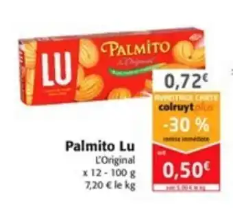 Colruyt Palmito Lu offre