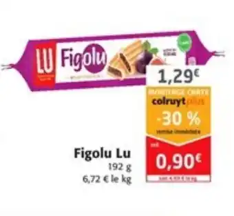 Colruyt Figolu Lu offre