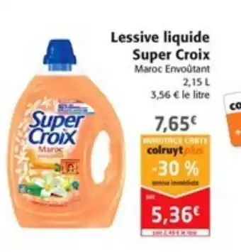 Colruyt Lessive liquide Super Croix offre