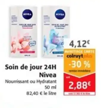 Colruyt Soin de jour 24H Nivea offre