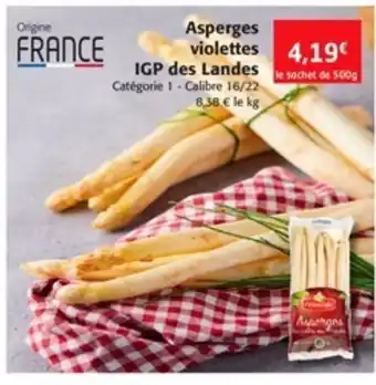 Colruyt Asperges violettes IGP des Landes offre