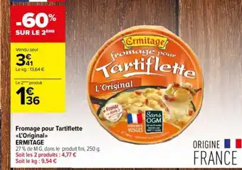 Carrefour Contact Fromage pour Tartiflette L’Original offre