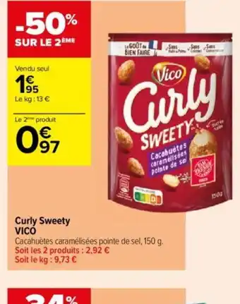 Carrefour Contact Curly Sweety VICO offre