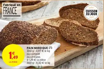 Intermarché Contact PAIN NORDIQUE offre