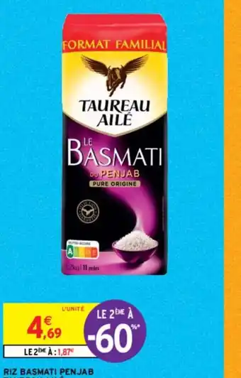 Intermarché Contact RIZ BASMATI PENJAB TAUREAU AILÉ offre