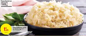 Intermarché Contact CHOUCROUTE CUITE AU RIESLING offre