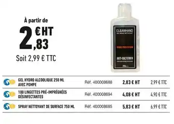 Bureau Vallée Protection hygiène offre