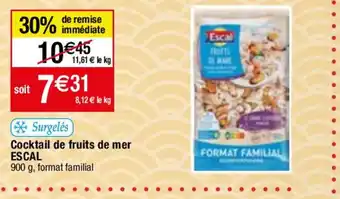 Migros Cocktail de fruits de mer ESCAL offre