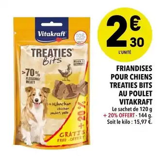 Supeco Friandises pour chiens treaties bits au poulet offre