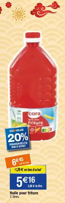 Migros Huile pour friture 2 litres offre