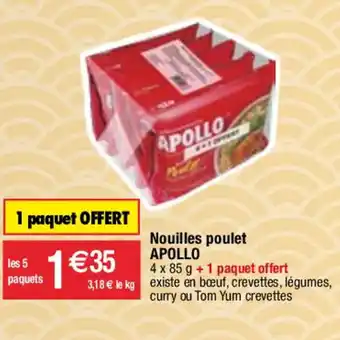 Migros Nouilles poulet APOLLO offre
