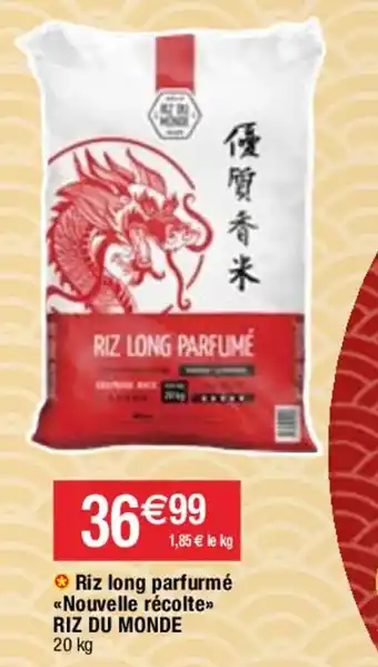 Migros Riz long parfurmé «Nouvelle récolte>> RIZ DU MONDE 20 kg offre