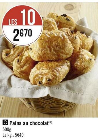 Pains au chocolat