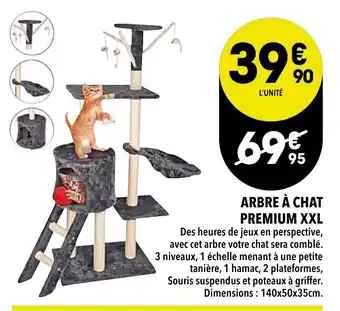 Supeco Arbre à chat Premium XXL offre