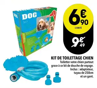 Supeco Kit de toilettage chien offre