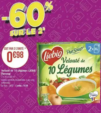 Géant Casino Liebig velouté de 10 légumes pursoup’ offre