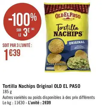 Old el paso tortilla nachips original