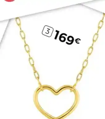 Cora x Carrefour Collier Or 375%0,40 +2 cm offre