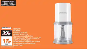 Netto MINI HACHOIR KITCHENCOOK offre