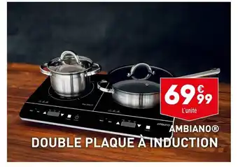 ALDI DOUBLE PLAQUE A INDUCTION offre