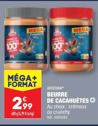 ALDI BEURRE DE CACAHUÈTES offre