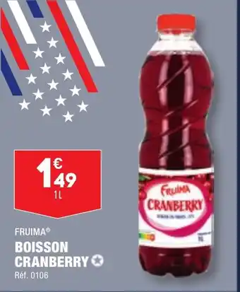 ALDI BOISSON CRANBERRY offre