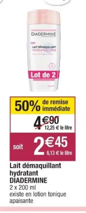 Cora x Carrefour Lait démaquillant hydratant offre