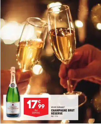 ALDI CHAMPAGNE BRUT RÉSERVE offre