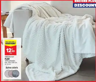 ALDI PLAID offre