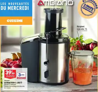ALDI EXTRACTEUR À JUS offre