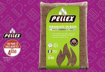 Géant Casino Pellex granulés de bois offre