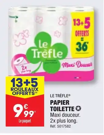 ALDI PAPIER TOILETTE offre