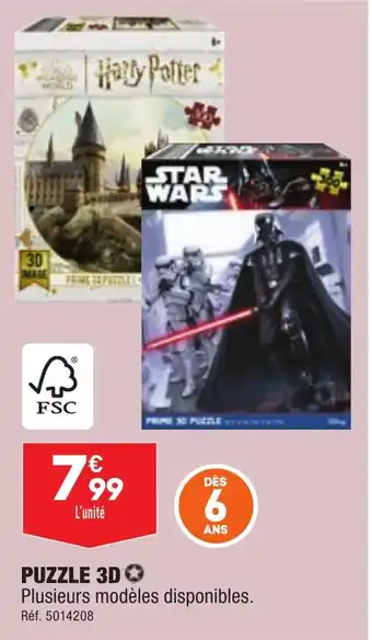 ALDI PUZZLE 3D offre