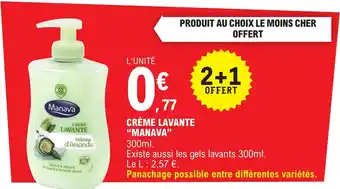 E.Leclerc CRÈME LAVANTE "MANAVA" offre