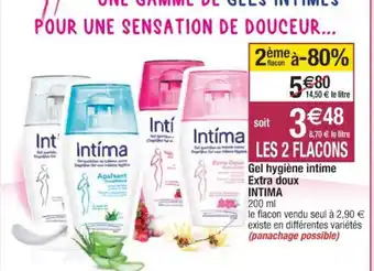 Gel hygiĂšne intime Extra doux