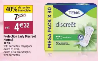 Cora x Carrefour Protection Lady Discreet Normal offre