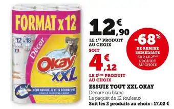 Super U OKAY ESSUIE TOUT XXL offre