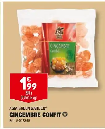ALDI ASIA GREEN GARDEN GINGEMBRE CONFIT offre
